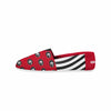 Georgia Bulldogs NCAA Womens Stripe Canvas Shoes