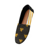 Pittsburgh Penguins NHL Womens Stripe Canvas Slip On Shoes