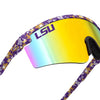 LSU Tigers NCAA Floral Large Frame Sunglasses