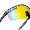 West Virginia Mountaineers NCAA Floral Large Frame Sunglasses