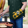 Green Bay Packers NFL Plaid Oven Mitt