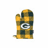 Green Bay Packers NFL Plaid Oven Mitt