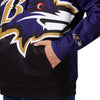 Baltimore Ravens NFL Mens Bold Logo Hoodie
