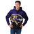 Baltimore Ravens NFL Mens Bold Logo Hoodie