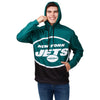 New York Jets NFL Mens Bold Logo Hoodie
