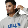 Buffalo Bills NFL Mens Gray Woven Hoodie