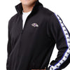 Baltimore Ravens NFL Mens Stripe Logo Track Jacket