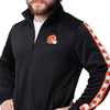 Cleveland Browns NFL Mens Stripe Logo Track Jacket