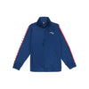 New England Patriots NFL Mens Stripe Logo Track Jacket