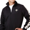 New Orleans Saints NFL Mens Stripe Logo Track Jacket