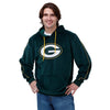Green Bay Packers NFL Mens Velour Hooded Sweatshirt