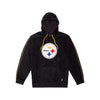 Pittsburgh Steelers NFL Mens Velour Hooded Sweatshirt
