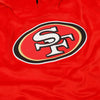 San Francisco 49ers NFL Mens Velour Hooded Sweatshirt