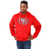 San Francisco 49ers NFL Mens Velour Hooded Sweatshirt