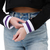 Baltimore Ravens NFL Womens Cropped Chenille Hoodie