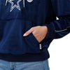 Dallas Cowboys NFL Womens Velour Hooded Sweatshirt