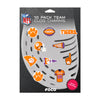 Clemson Tigers NCAA 10 Pack Team Clog Charms