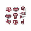 Texas A&M Aggies NCAA 10 Pack Team Clog Charms