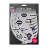 Baltimore Ravens NFL 10 Pack Team Clog Charms