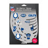 Indianapolis Colts NFL 10 Pack Team Clog Charms