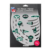 New York Jets NFL 10 Pack Team Clog Charms