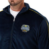 Michigan Wolverines NCAA 2023 Football National Champions Mens Velour Zip Up Top (PREORDER - SHIPS EARLY JUNE)