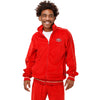 San Francisco 49ers NFL Mens Velour Zip Up Top (PREORDER - SHIPS LATE JUNE)