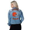 Cleveland Browns NFL Womens Denim Days Jacket