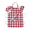 Alabama Crimson Tide NCAA Plaid Chef Set