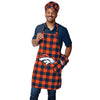 Denver Broncos NFL Plaid Chef Set