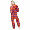 Clemson Tigers NCAA Plaid One Piece Pajamas