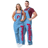 Philadelphia Phillies MLB Mens Powder Blue Big Logo Bib Overalls