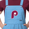 Philadelphia Phillies MLB Mens Powder Blue Big Logo Bib Overalls