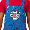 Los Angeles Clippers NBA Mens Paint Splatter Bib Overalls
