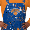 New York Knicks NBA Mens Paint Splatter Bib Overalls