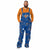 New York Knicks NBA Mens Paint Splatter Bib Overalls