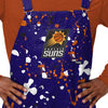Phoenix Suns NBA Mens Paint Splatter Bib Overalls