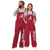 Alabama Crimson Tide NCAA Mens Big Logo Bib Overalls