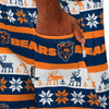 Chicago Bears NFL Mens Ugly Home Gating Bib Overalls
