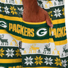 Green Bay Packers NFL Mens Ugly Home Gating Bib Overalls