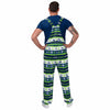 Seattle Seahawks NFL Mens Ugly Home Gating Bib Overalls