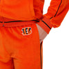 Cincinnati Bengals NFL Mens Orange Velour Pants