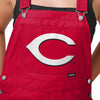Cincinnati Reds MLB Womens Big Logo Bib Overalls