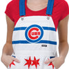 Chicago Cubs MLB Womens Flag Thematic Bib Overalls