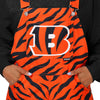 Cincinnati Bengals NFL Womens Tiger Stripe Thematic Bib Overalls