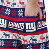 New York Giants NFL Womens Ugly Home Gating Bib Overalls