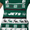 New York Jets NFL Womens Ugly Home Gating Bib Overalls