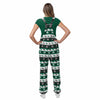 New York Jets NFL Womens Ugly Home Gating Bib Overalls