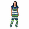 Seattle Seahawks NFL Womens Ugly Home Gating Bib Overalls