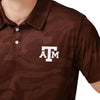 Texas A&M Aggies NCAA Mens Color Camo Polyester Polo